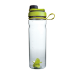 Botella de Tritan Rubbermaid Shaker 828ml Negro-Verde