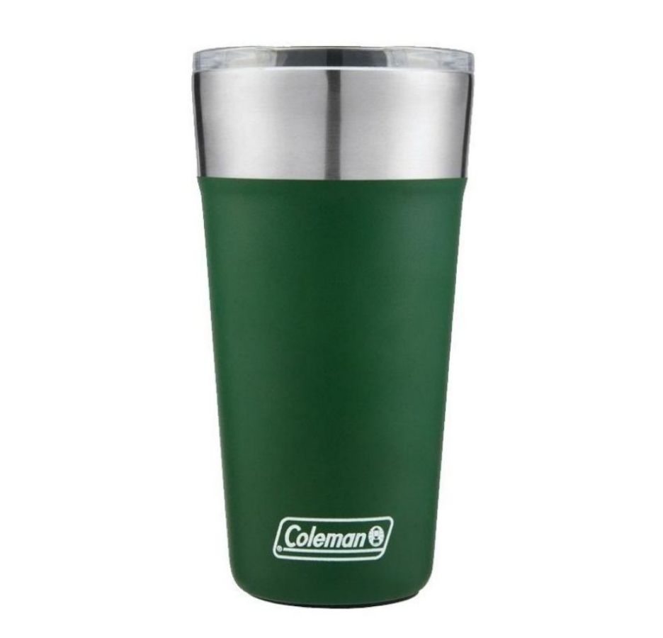 VASO DE ACERO INOXIDABLE COLEMAN-BREW-VERDE 532ml